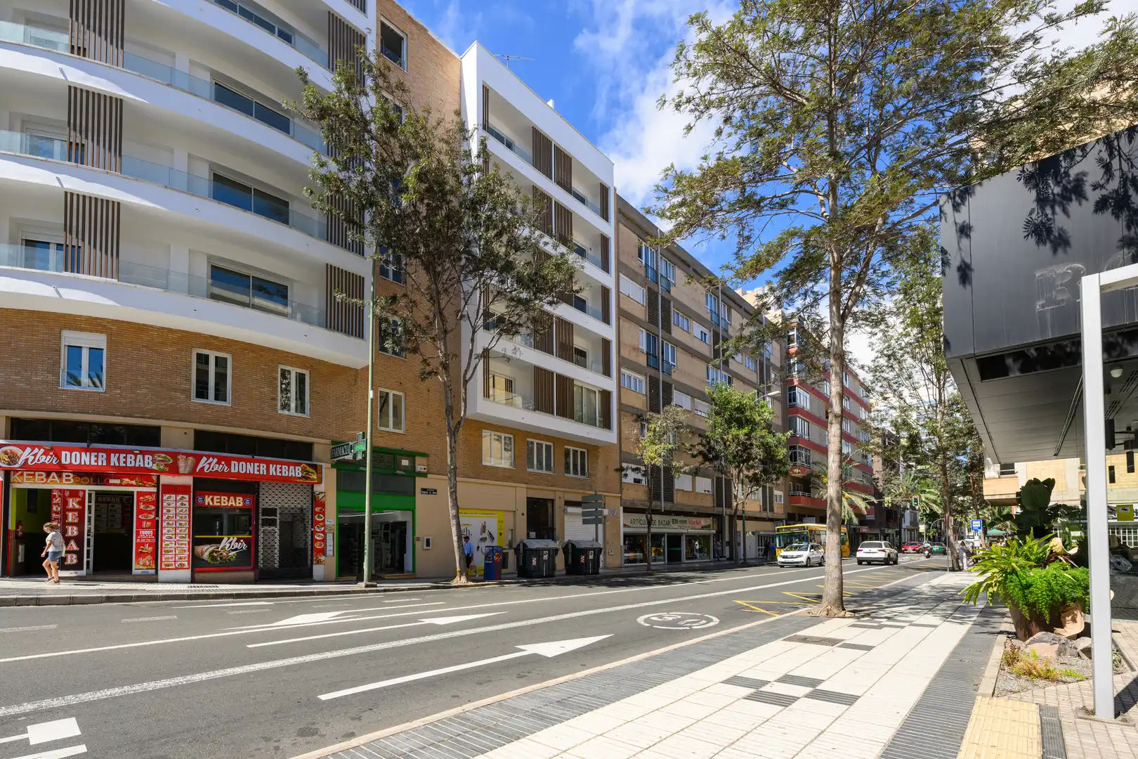 Vista exterior de Ático de alquiler en Las Palmas de Gran Canaria con Terraza