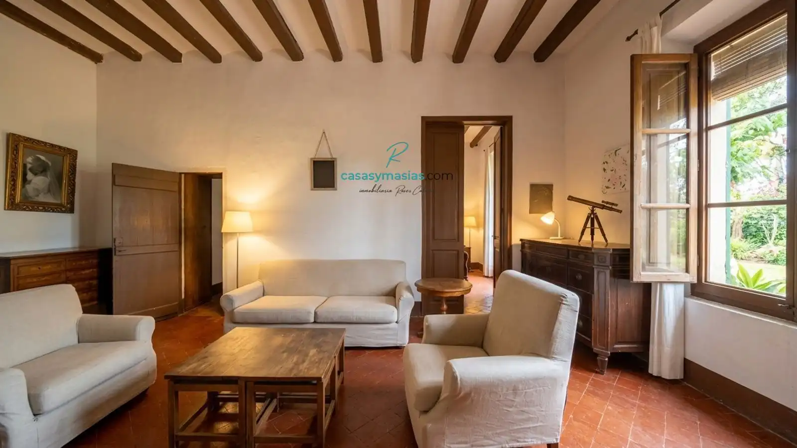 Sala d'estar de Finca rústica en venda en Tarragona amb Calefacció, Jardí privat i Terrassa