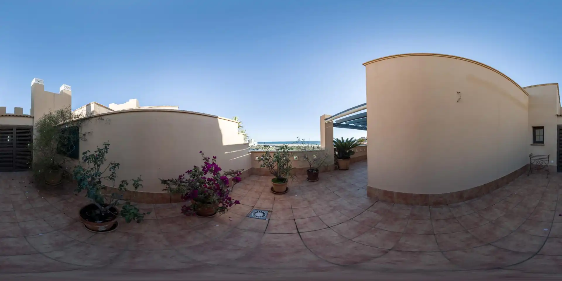 Terrasse von Dachboden zum Verkauf in Ayamonte mit Terrasse, Abstellraum und Möbliert