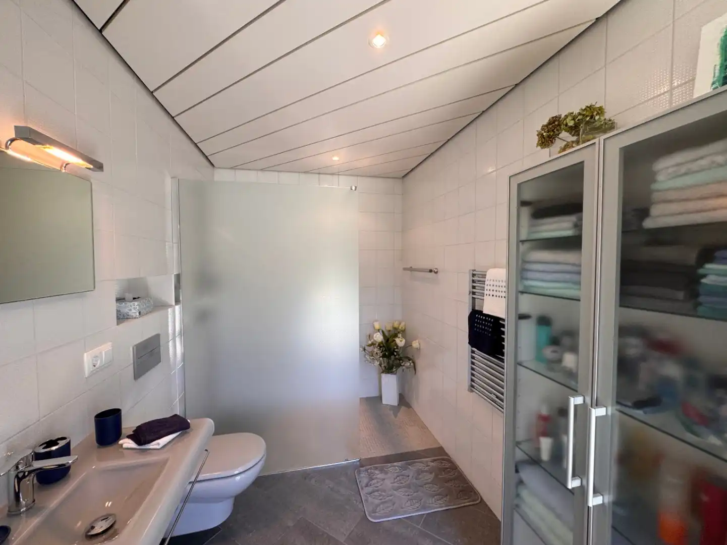 Baño de Finca rústica en venta en Benissa con Aire acondicionado, Calefacción y Jardín privado