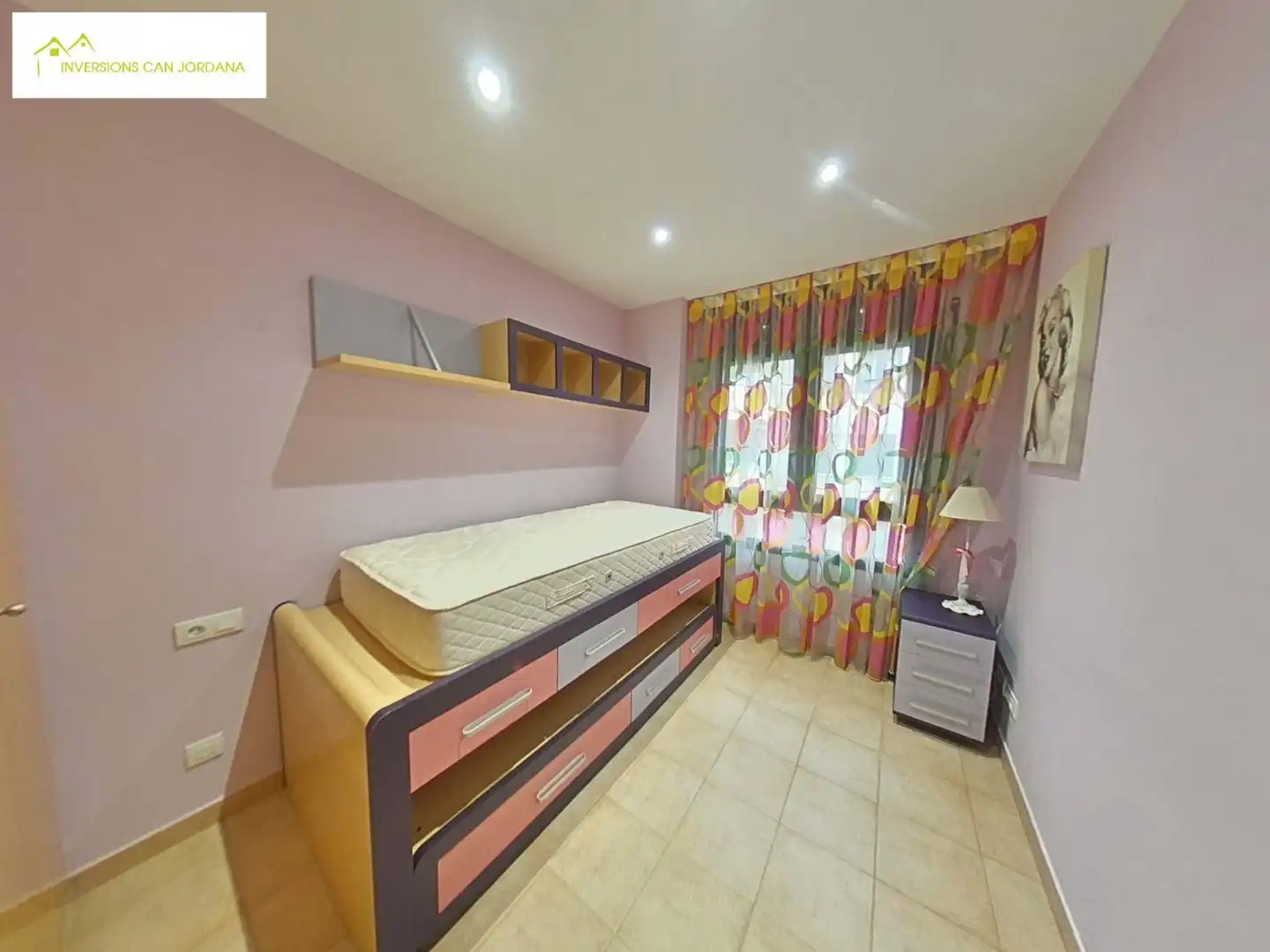 Schlafzimmer von Wohnungen zum Verkauf in Lloret de Mar mit Klimaanlage, Heizung und Abstellraum