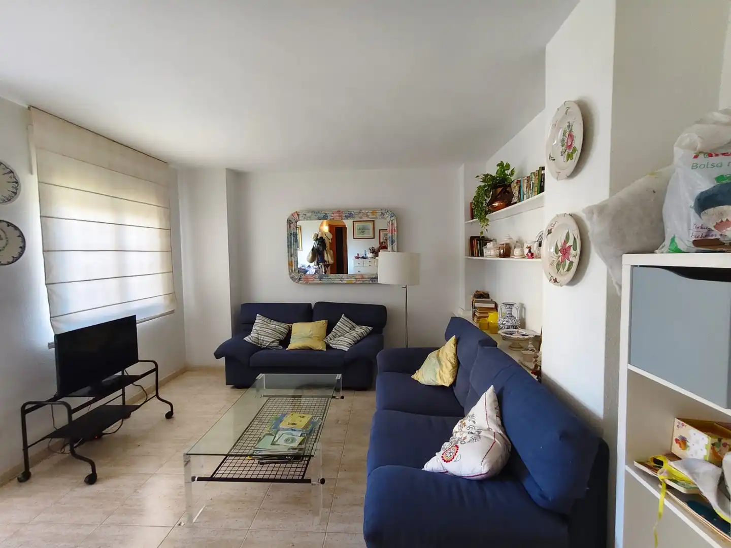 Sala d'estar de Apartament de lloguer en Orihuela amb Aire condicionat, Calefacció i Moblat