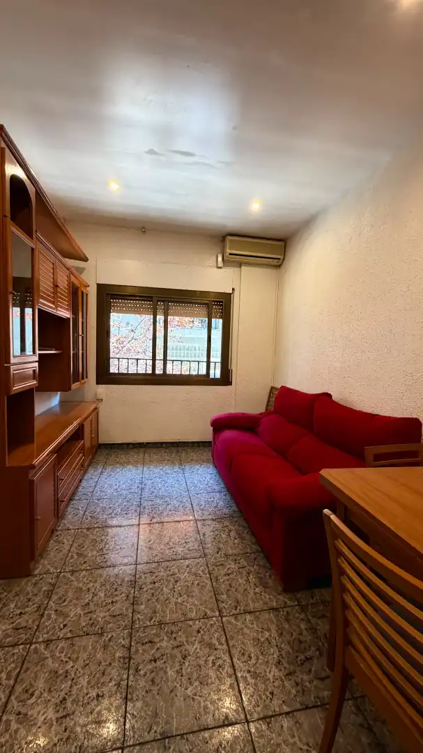 Sala de estar de Piso en venta en Barcelona con Aire acondicionado, Calefacción y Horno