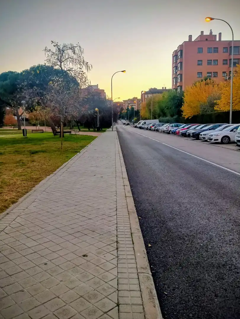 Exterior view of Flat for sale in Madrid  with Heating