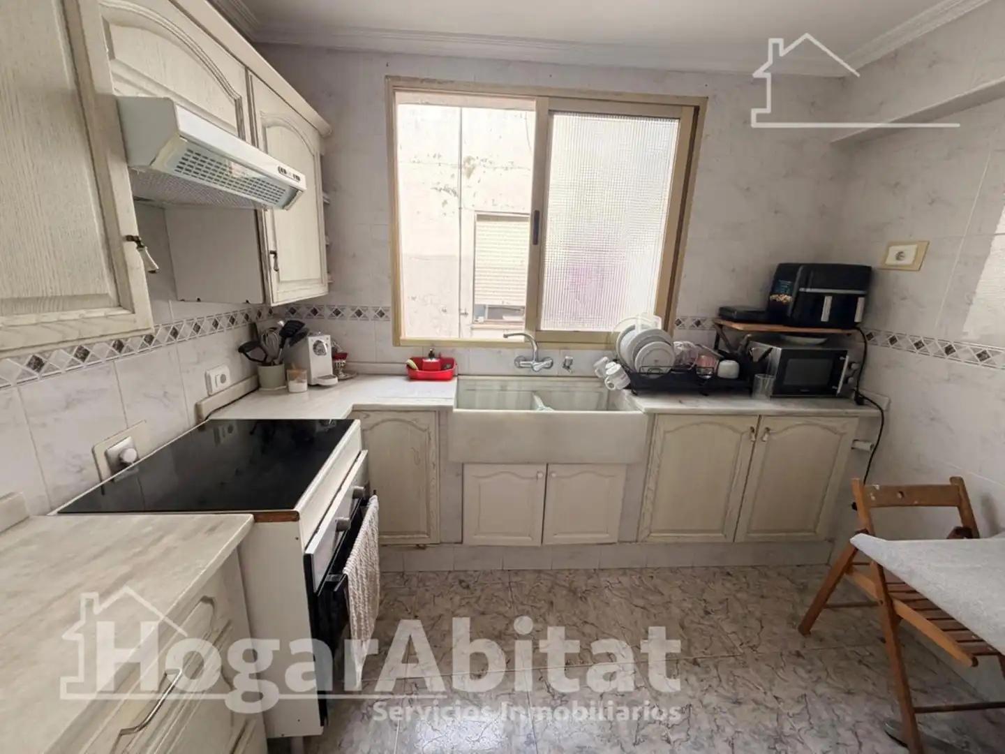 Kitchen of Flat for sale in Cheste  with Air Conditioner, Heating and Terrace