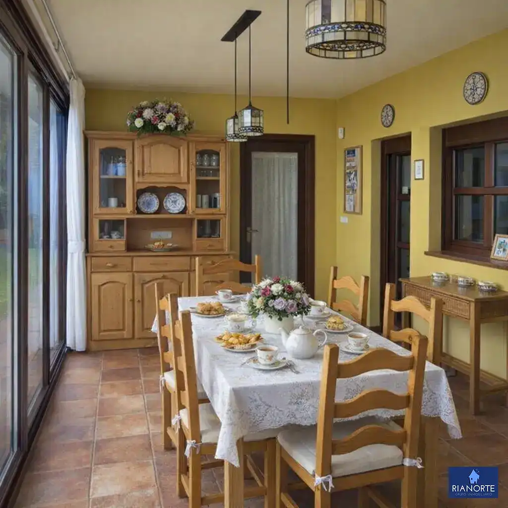 Comedor de Casa o chalet en venta en Gozón con Calefacción, Jardín privado y Terraza