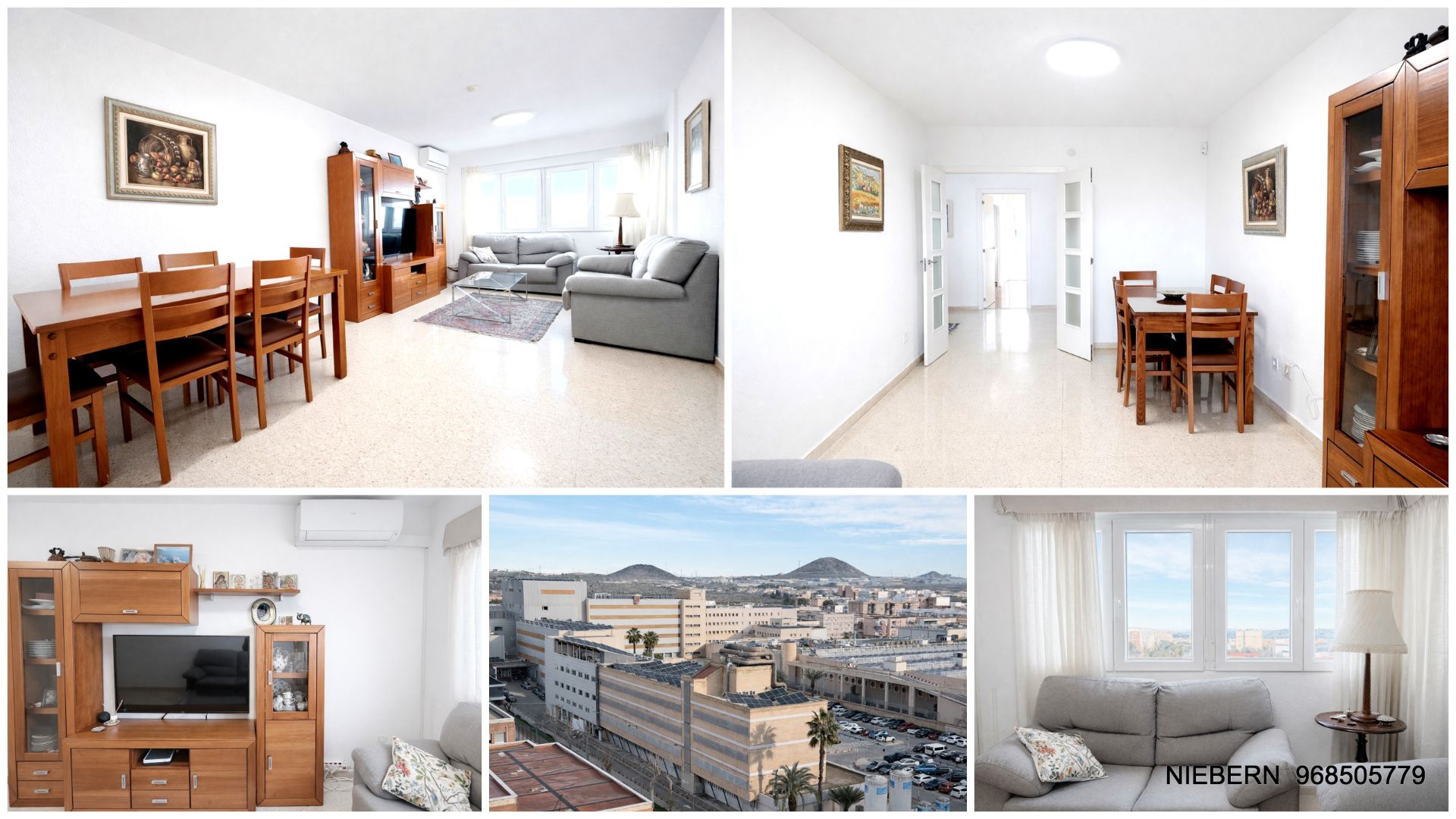 Vista exterior de Pis en venda en Cartagena amb Aire condicionat, Moblat i Alarma