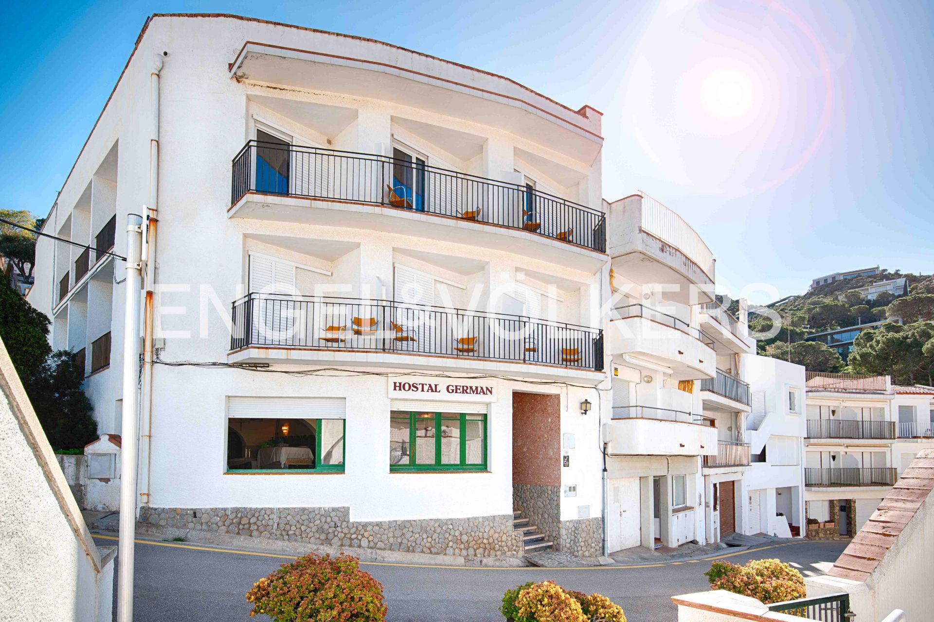 Exterior view of Single-family semi-detached for sale in El Port de la Selva  with Heating, Terrace and Balcony