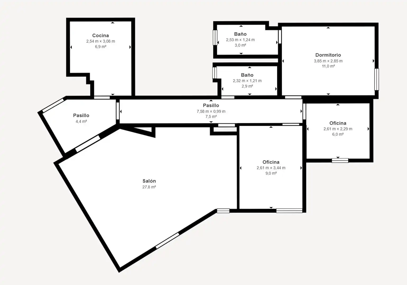 Flat for sale in Avenida ESPAÑA, Casco Antiguo