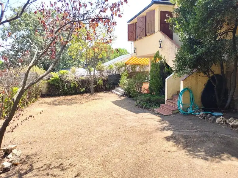 Garden of Houses for sale in Miraflores de la Sierra  with Air Conditioner, Heating and Terrace