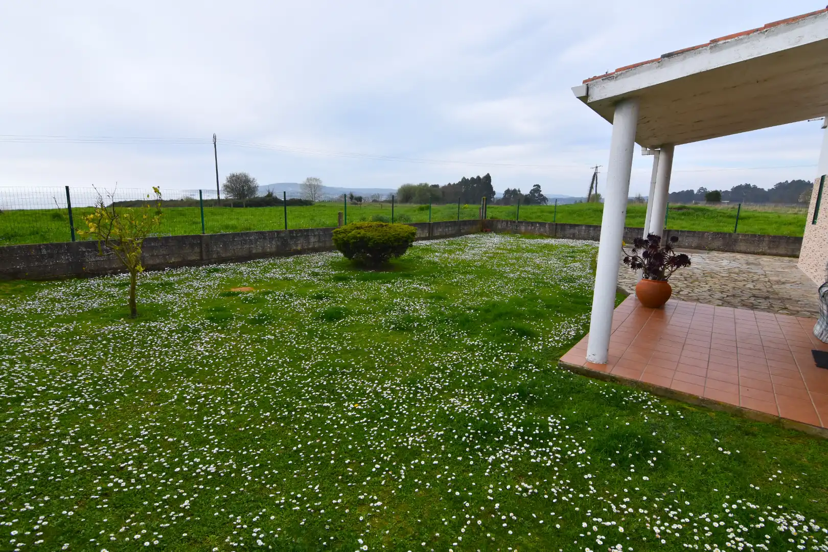 Jardín de Casa o chalet en venta en Pontedeume con Calefacción, Jardín privado y Parquet