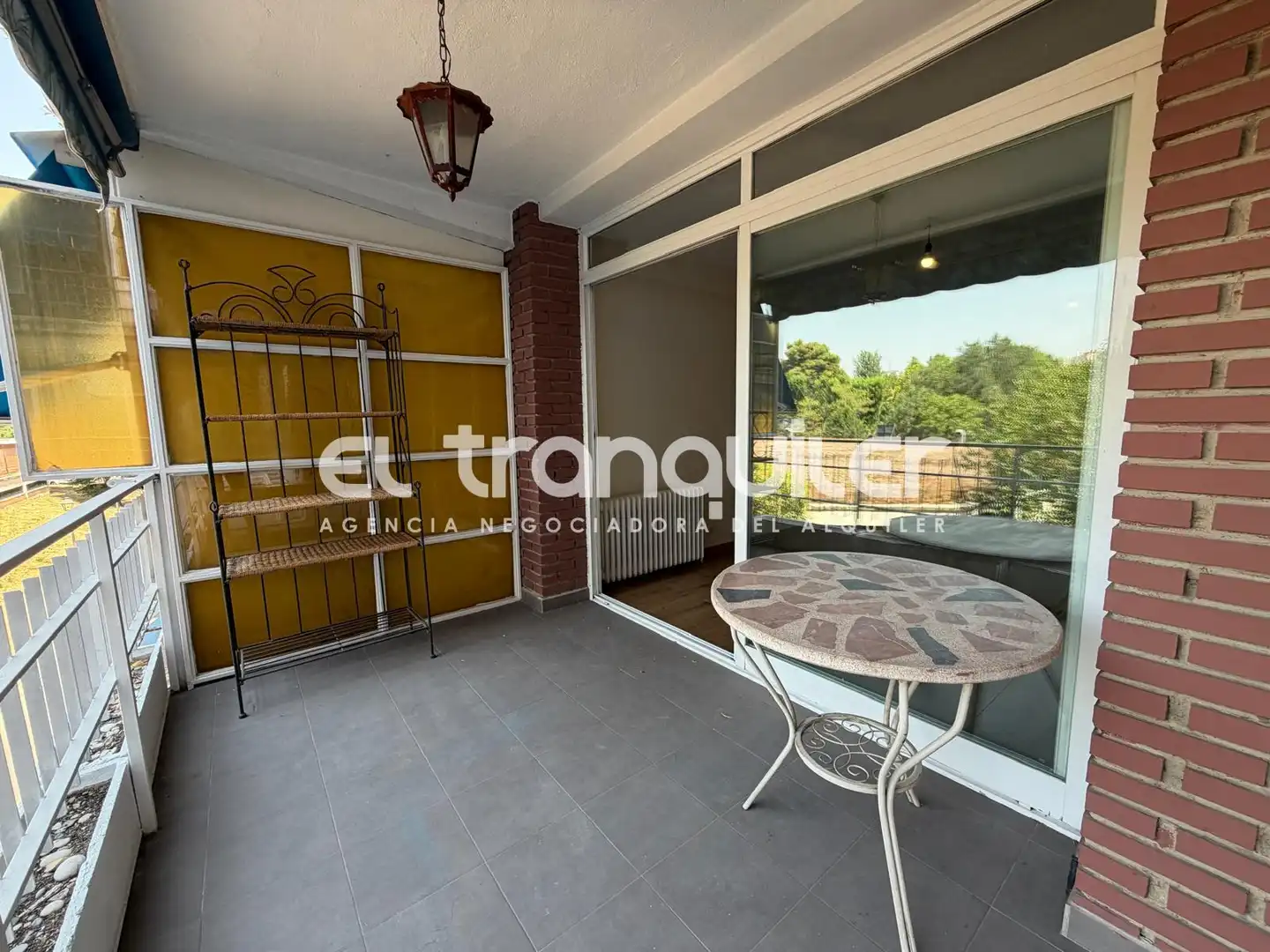 Terrace of Flat for rent in Móstoles  with Terrace, Furnished and Washing machine