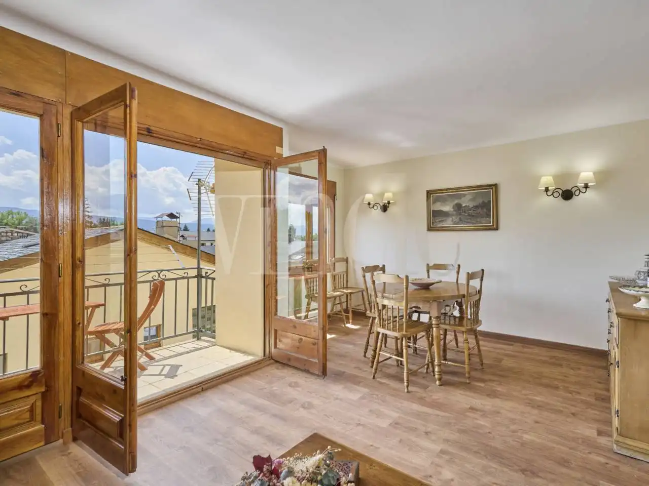 Bedroom of Apartments for sale in Llívia  with Heating, Parquet flooring and Terrace