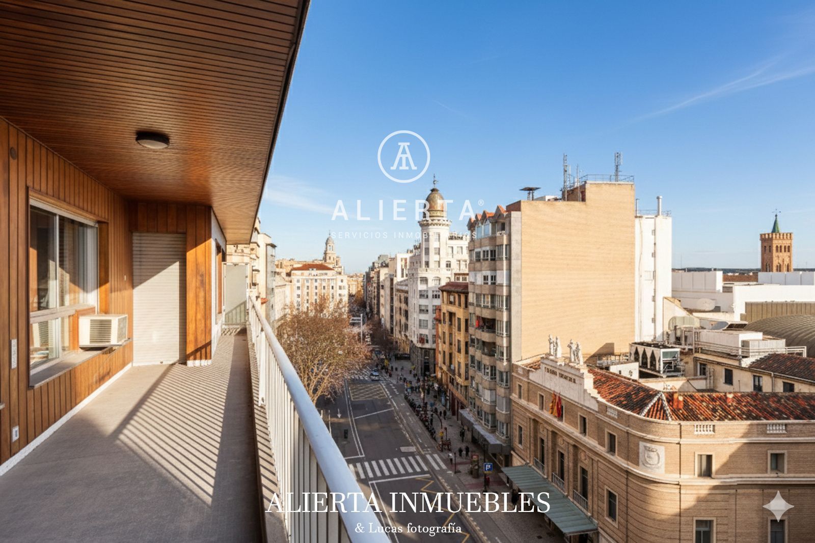 Exterior view of Flat for sale in  Zaragoza Capital  with Heating and Terrace
