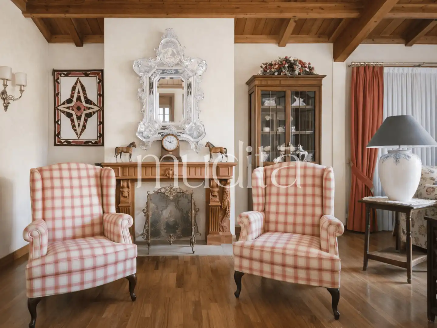 Sala de estar de Casa o chalet en venta en Seva con Calefacción, Jardín privado y Terraza
