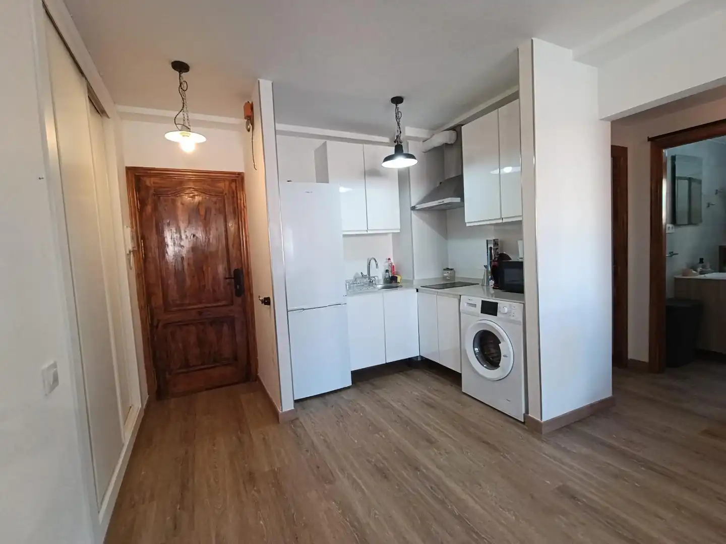 Kitchen of Flat for rent in El Ejido  with Private garden, Furnished and Community pool