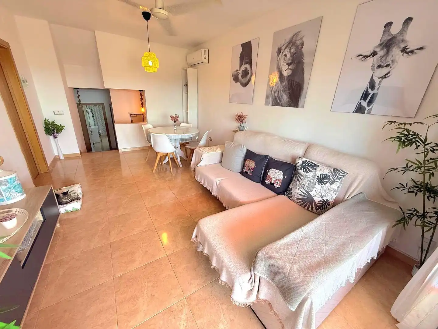 Sala de estar de Apartamento en venta en El Vendrell con Aire acondicionado, Calefacción y Terraza
