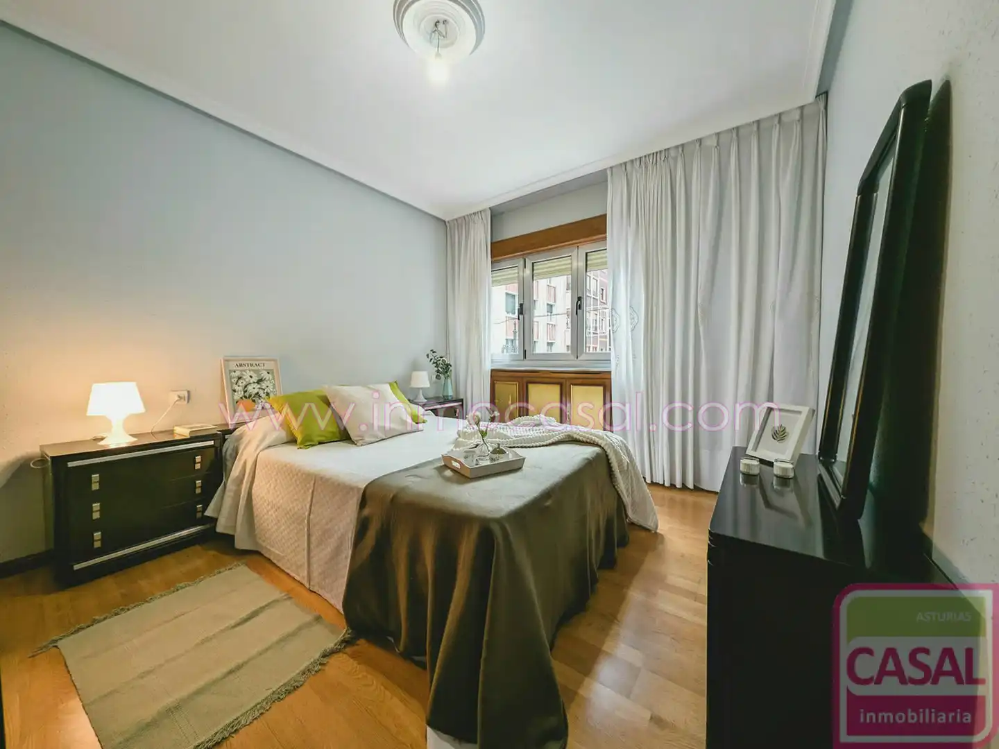 Bedroom of Flat for sale in Mieres (Asturias)  with Heating, Storage room and Furnished