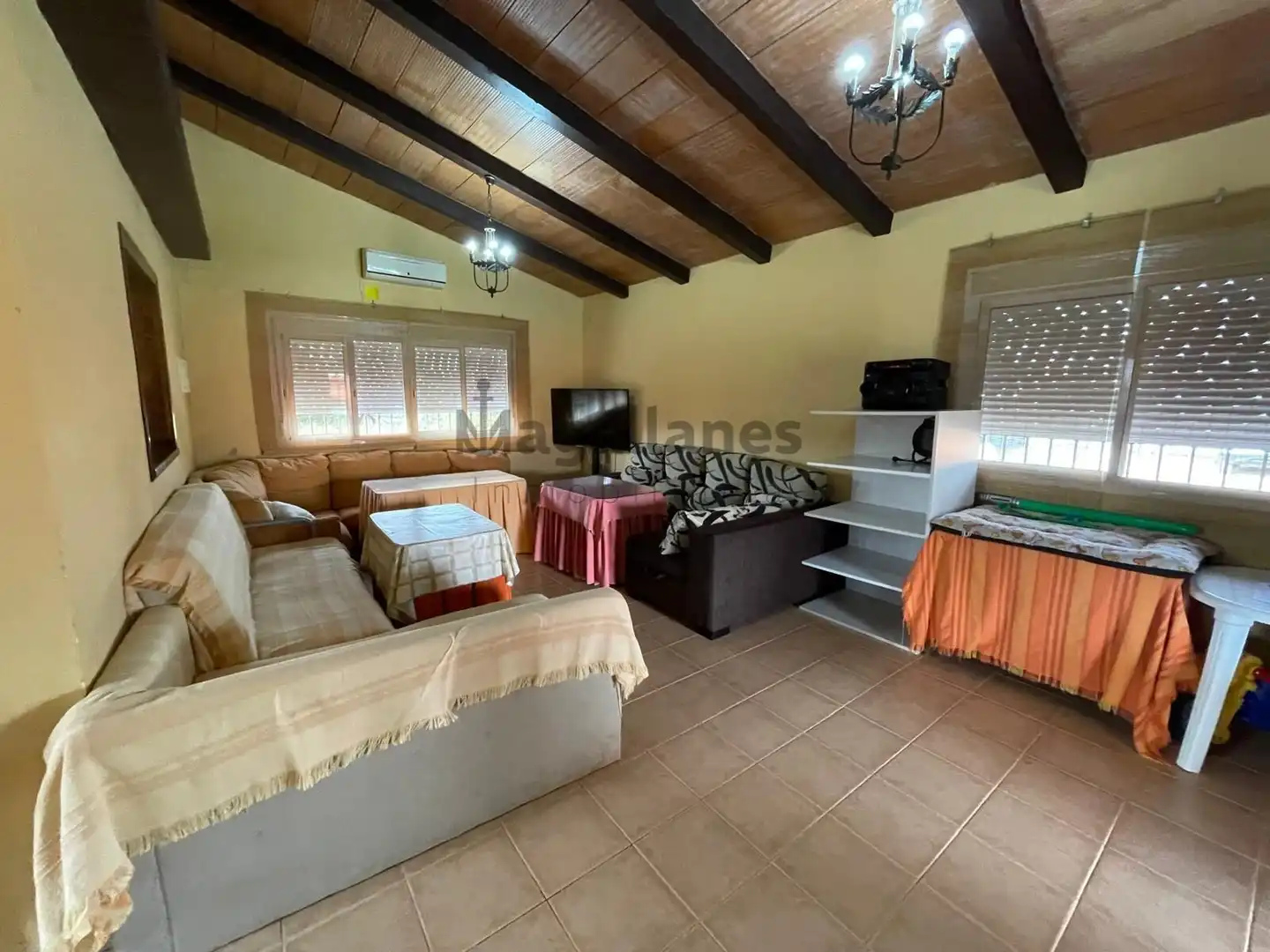 Living room of Houses for sale in Sanlúcar de Barrameda  with Storage room and Swimming Pool