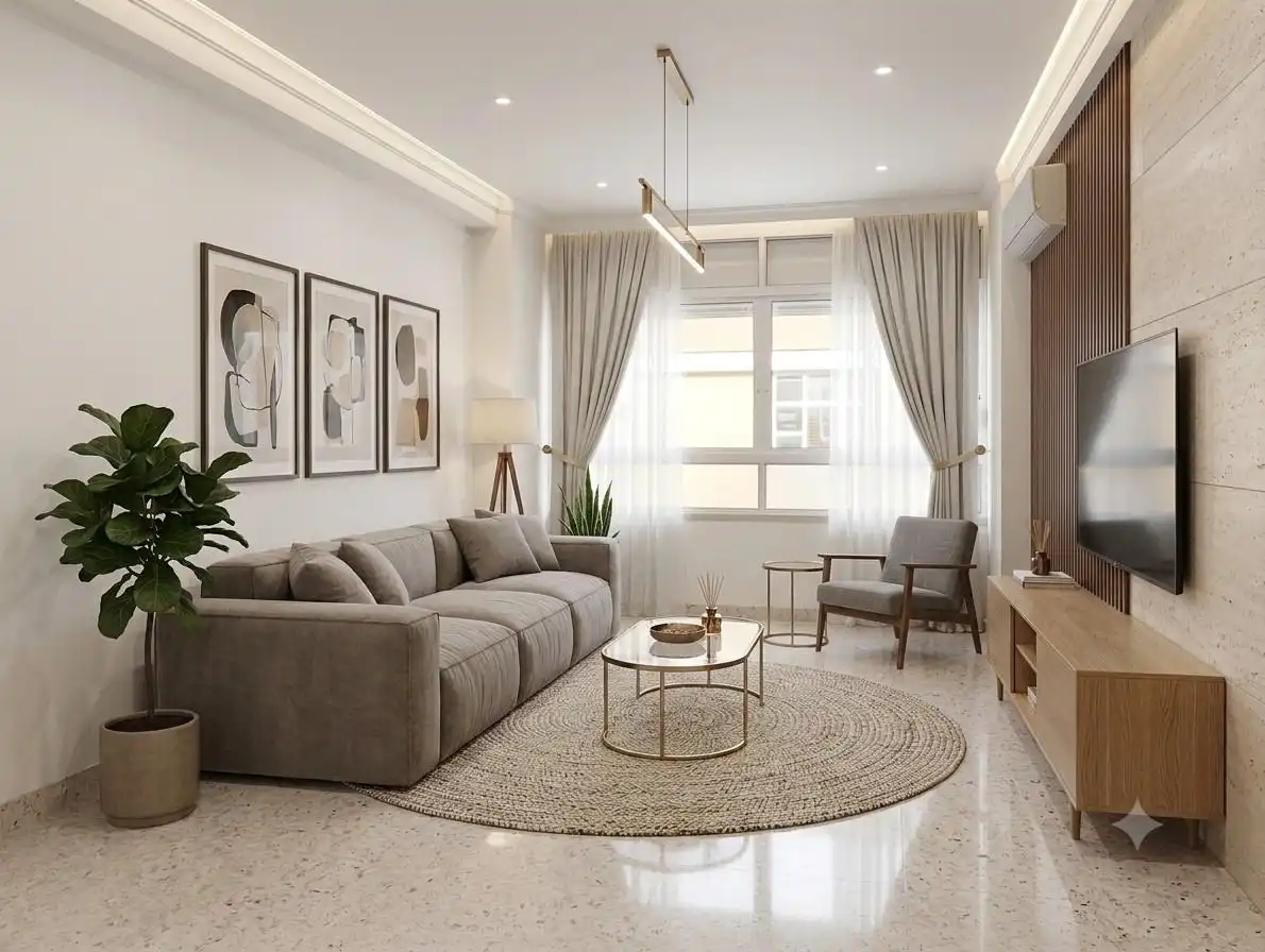 Living room of Flat for sale in Alcalá de Guadaira  with Air Conditioner and Storage room