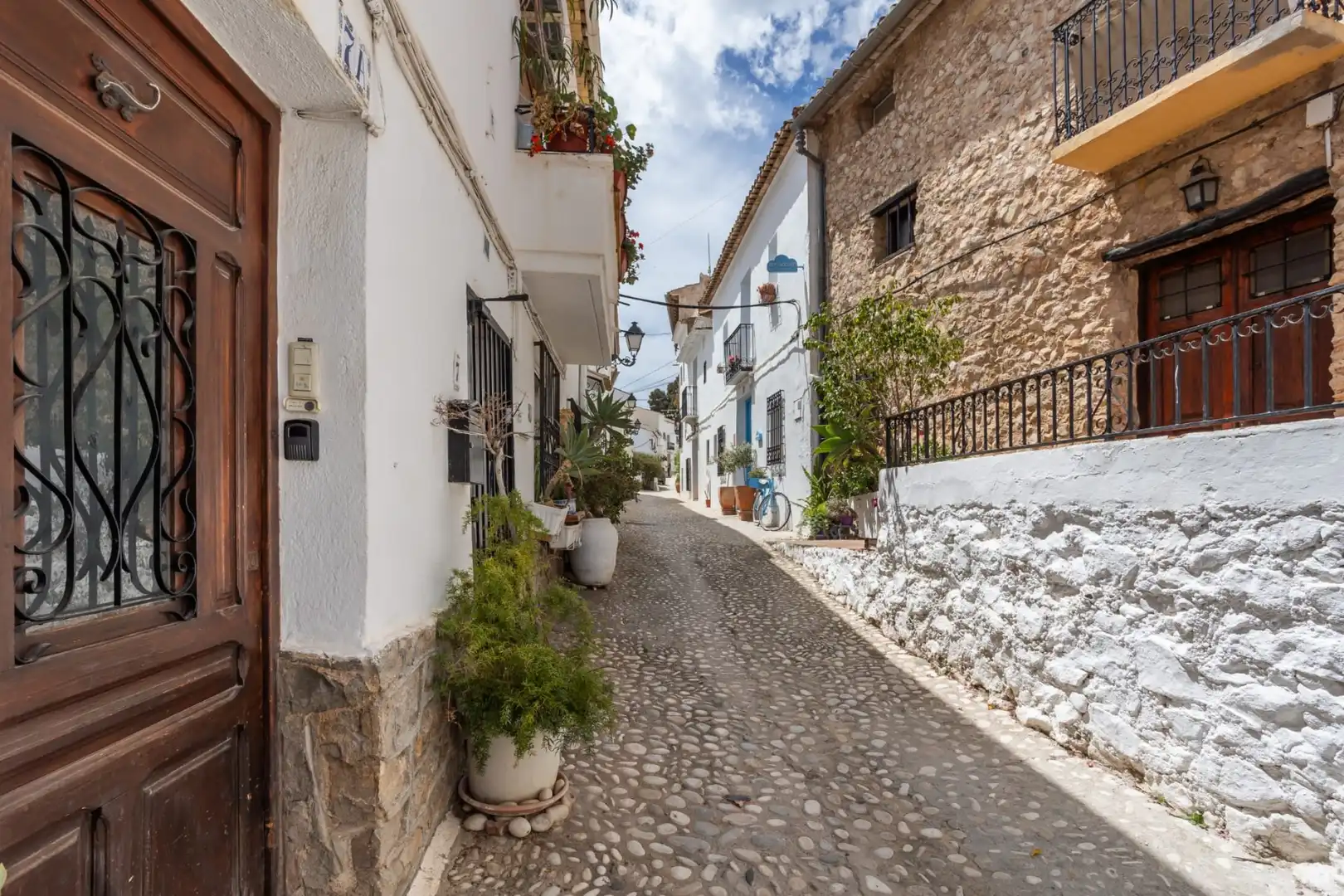 Vista exterior de Ático en venta en Altea con Aire acondicionado