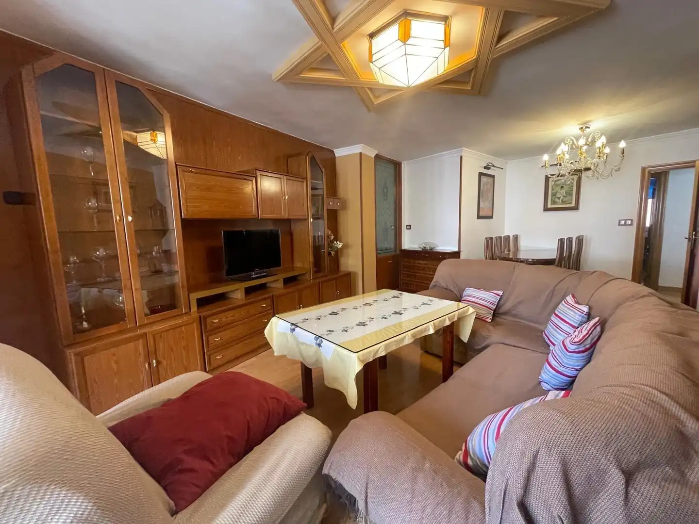 Sala de estar de Piso de alquiler en Granada con Aire acondicionado, Calefacción y Amueblado