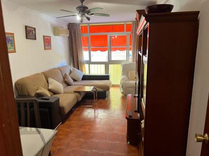 Living room of Flat for sale in Málaga Capital  with Furnished