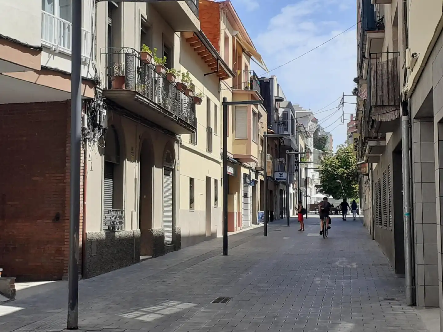 Vista exterior de Garaje en venta en Rubí