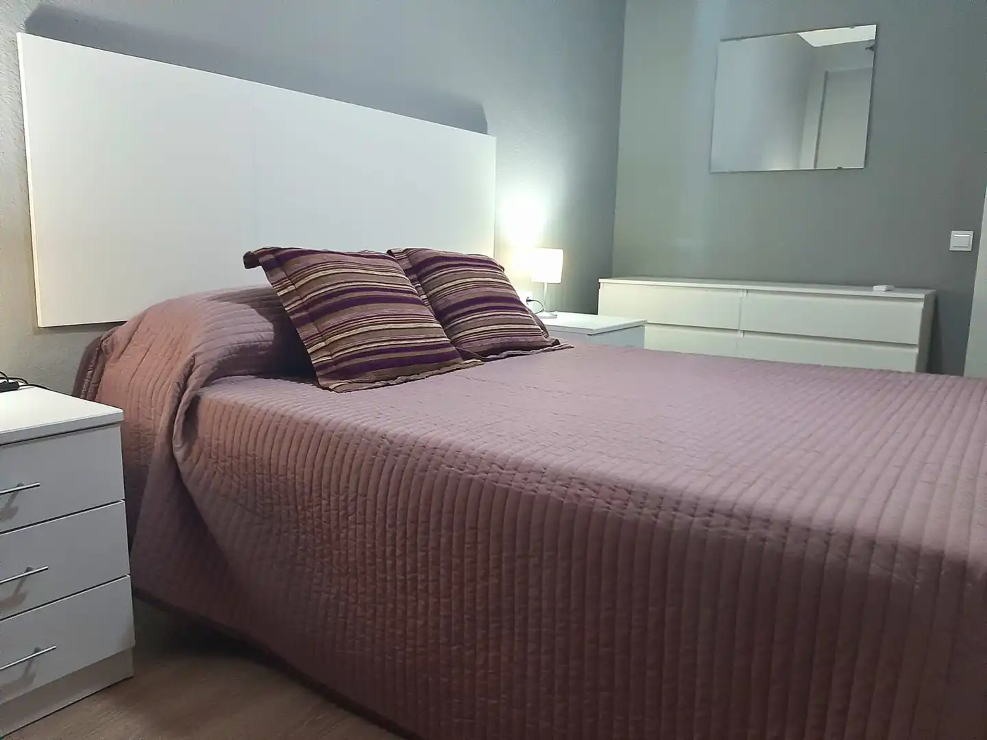 Bedroom of Flat for sale in Roquetas de Mar  with Terrace and Furnished