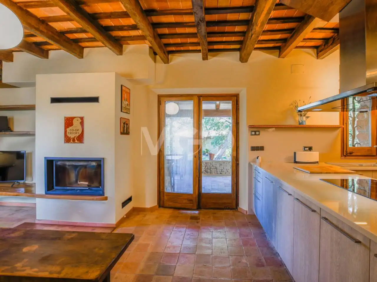 Küche von Country house zum Verkauf in Sant Julià de Vilatorta mit Heizung, Privatgarten und Terrasse
