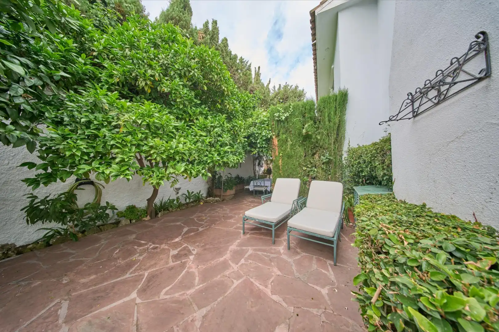 Jardín de Casa o chalet en venta en Marbella con Aire acondicionado, Calefacción y Jardín privado