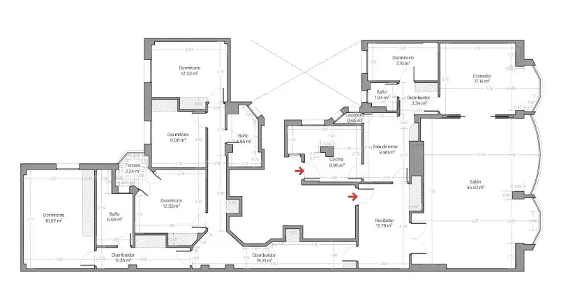 Wohnung mit Aufzug zum Verkauf in Calle de María de Molina, imagen 40