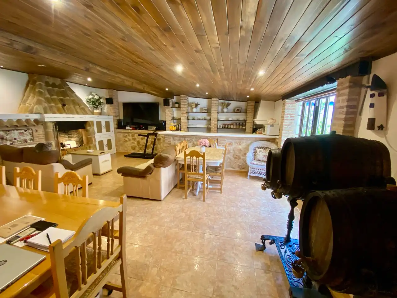 Kitchen of Detached homes for sale in Villarrubia de los Ojos  with Air Conditioner, Heating and Private garden