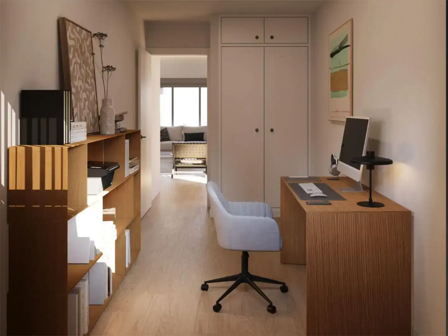 Piso en venta en Mota del Cuervo con Jardín privado