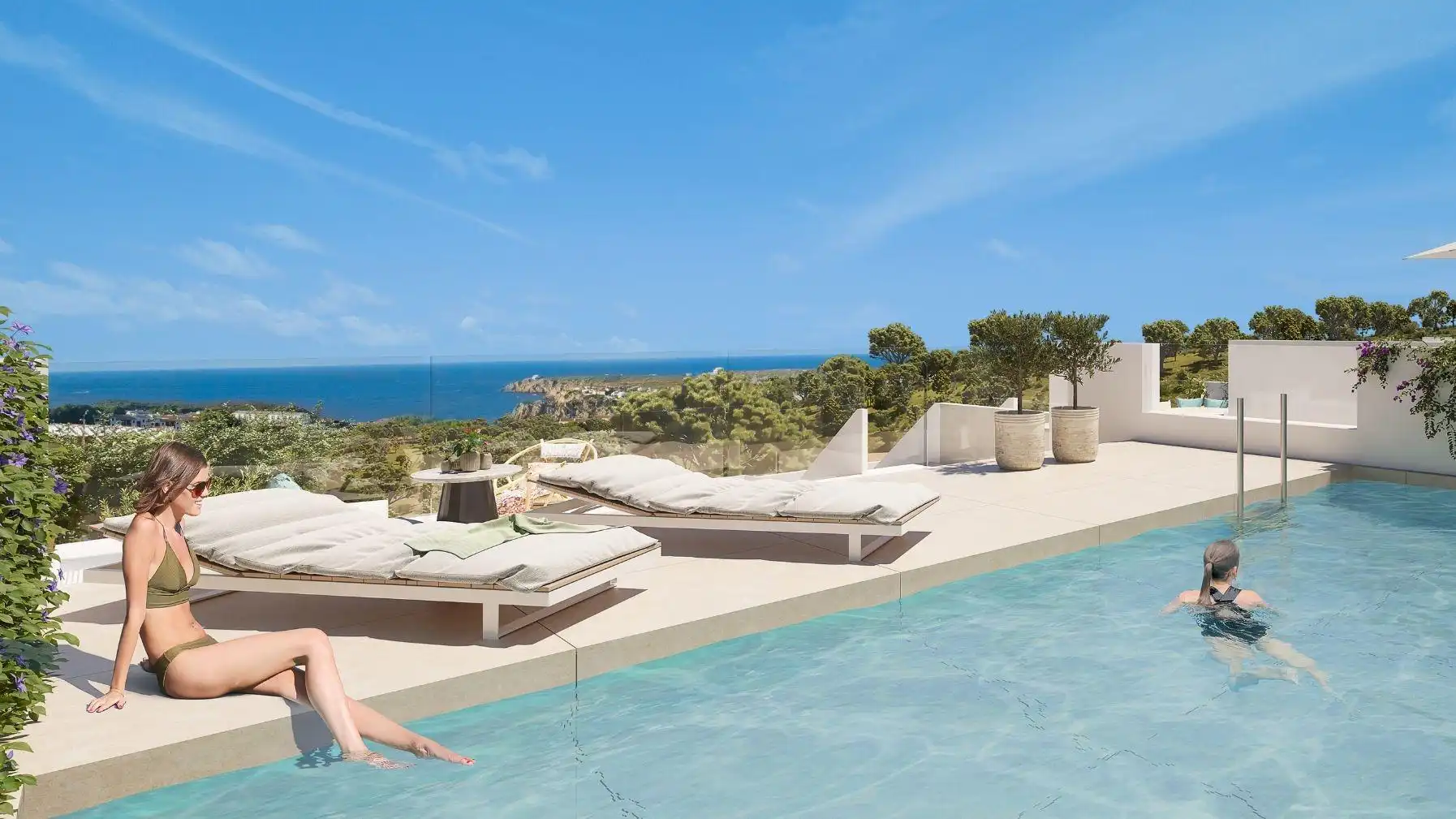 Attique avec terrasse à vendre à Arenal d'en Castell
