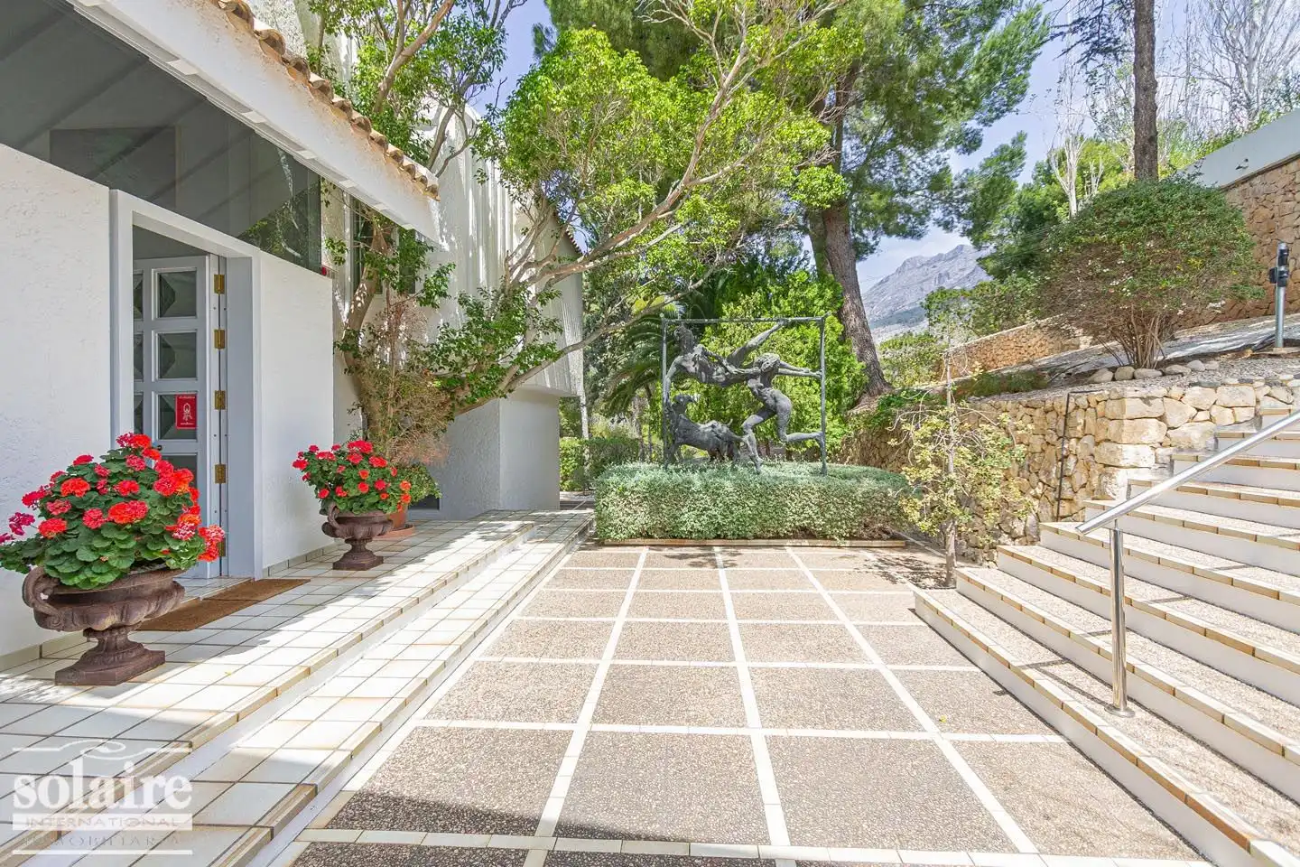 Jardín de Casa o chalet en venta en Altea con Aire acondicionado, Calefacción y Jardín privado