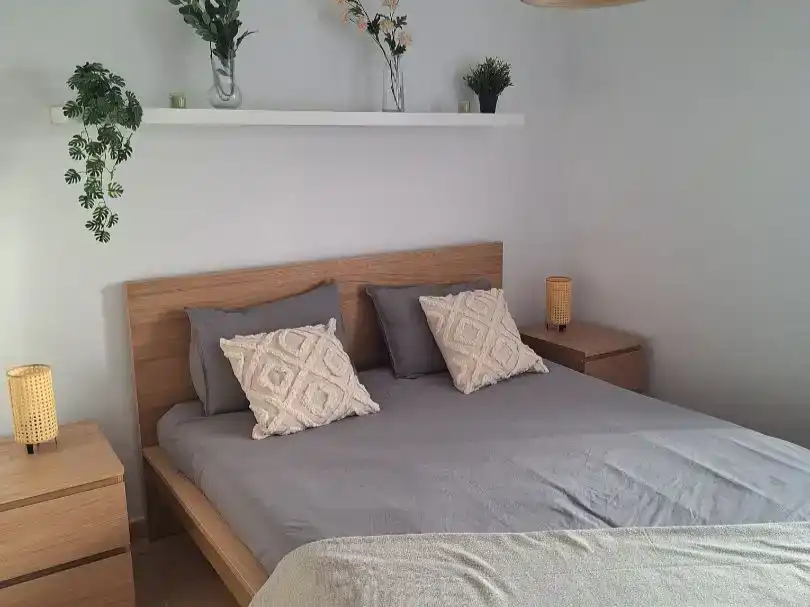 Bedroom of Flat for rent in La Oliva  with Swimming Pool and Furnished