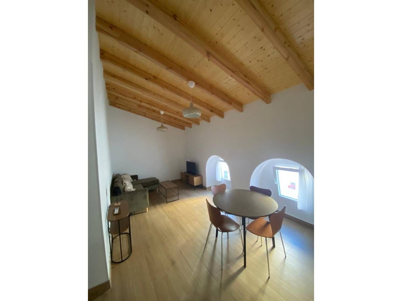 Sala d'estar de Pis de lloguer en Jerez de la Frontera amb Aire condicionat i Terrassa