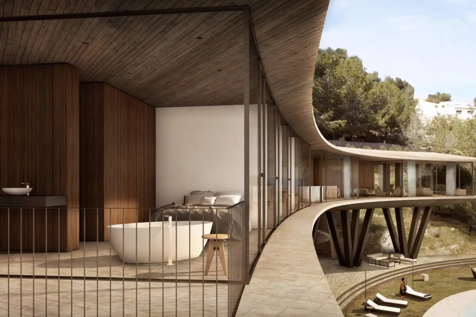 Villa con terrazza in vendita a La Fustera, imagen 5
