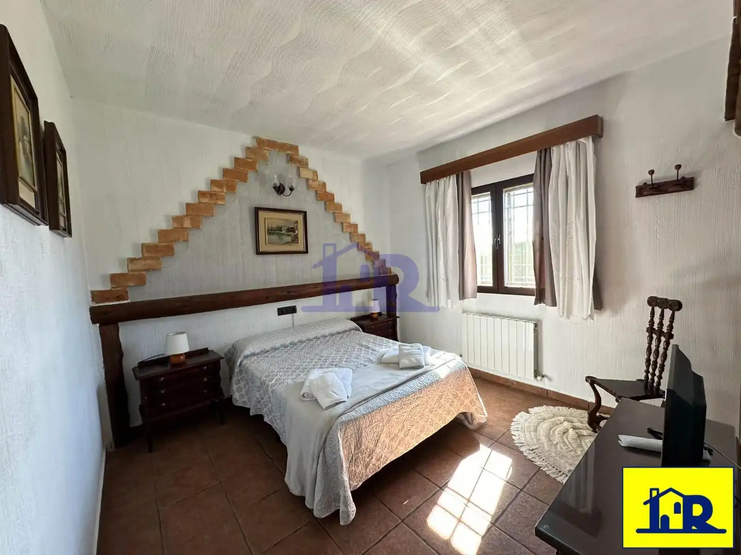 Bedroom of Houses for sale in Villar de Olalla  with Heating, Terrace and Storage room