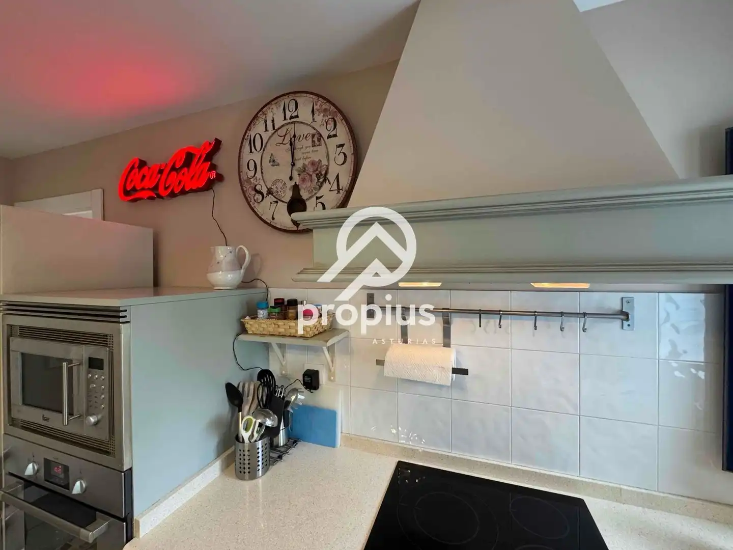 Cocina de Casa o chalet en venta en Ribadesella con Calefacción, Jardín privado y Terraza