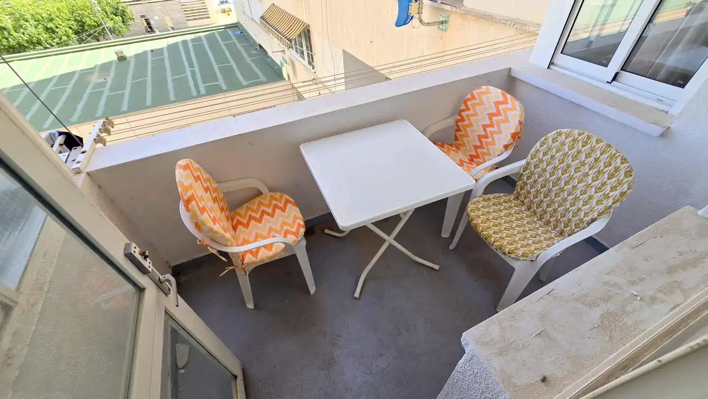 Terrassa de Apartament de lloguer en Gandia amb Terrassa i Moblat