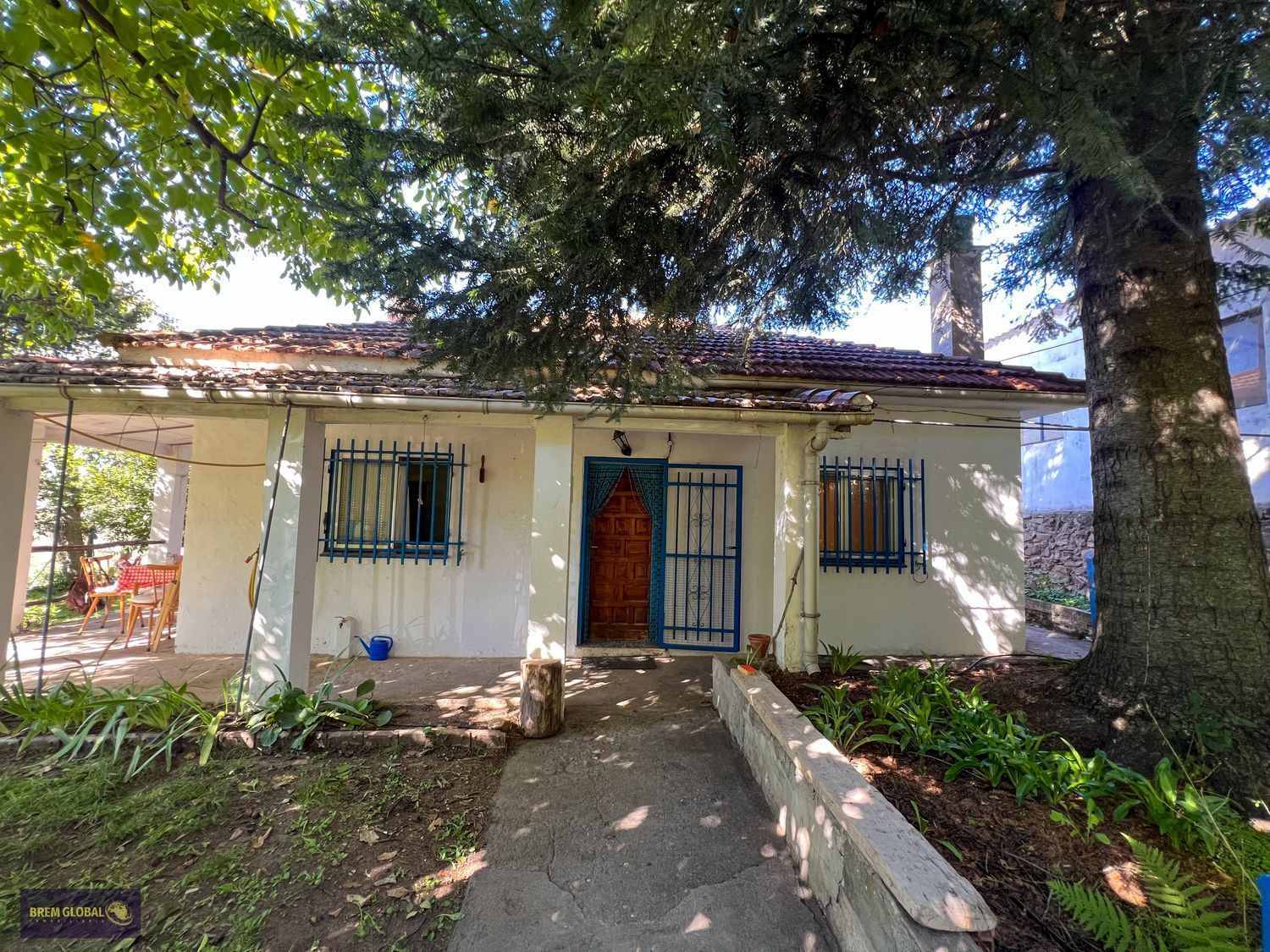 Vista exterior de Casa o xalet en venda en Horcajo de la Sierra amb Calefacció, Jardí privat i Terrassa