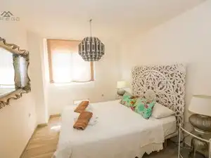 Dormitori de Casa o xalet de lloguer en Almuñécar amb Aire condicionat, Jardí privat i Terrassa