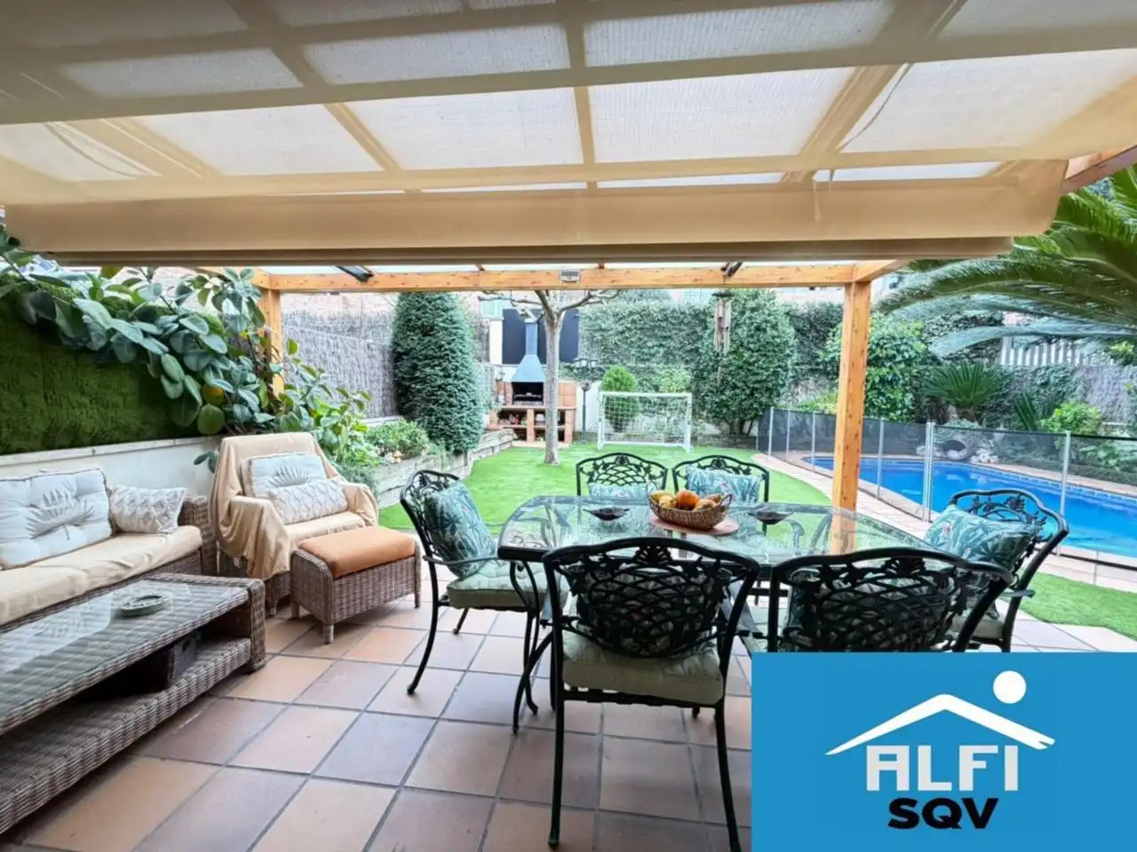 Terrace of Houses for sale in Sant Quirze del Vallès  with Air Conditioner, Heating and Private garden