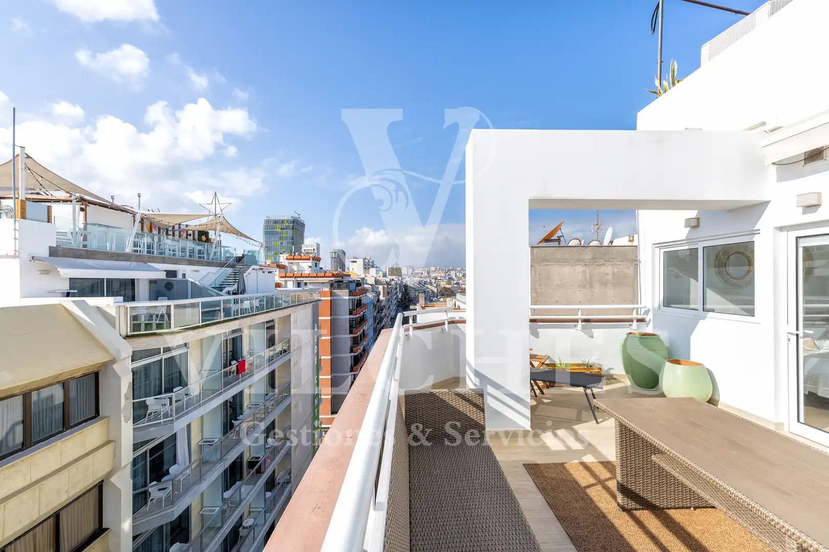 Terrassa de Àtic en venda en Las Palmas de Gran Canaria amb Terrassa i Moblat