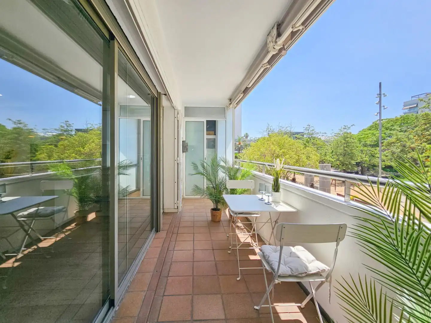 Terrasse von Wohnung zum Verkauf in Barcelona mit Klimaanlage, Heizung und Terrasse