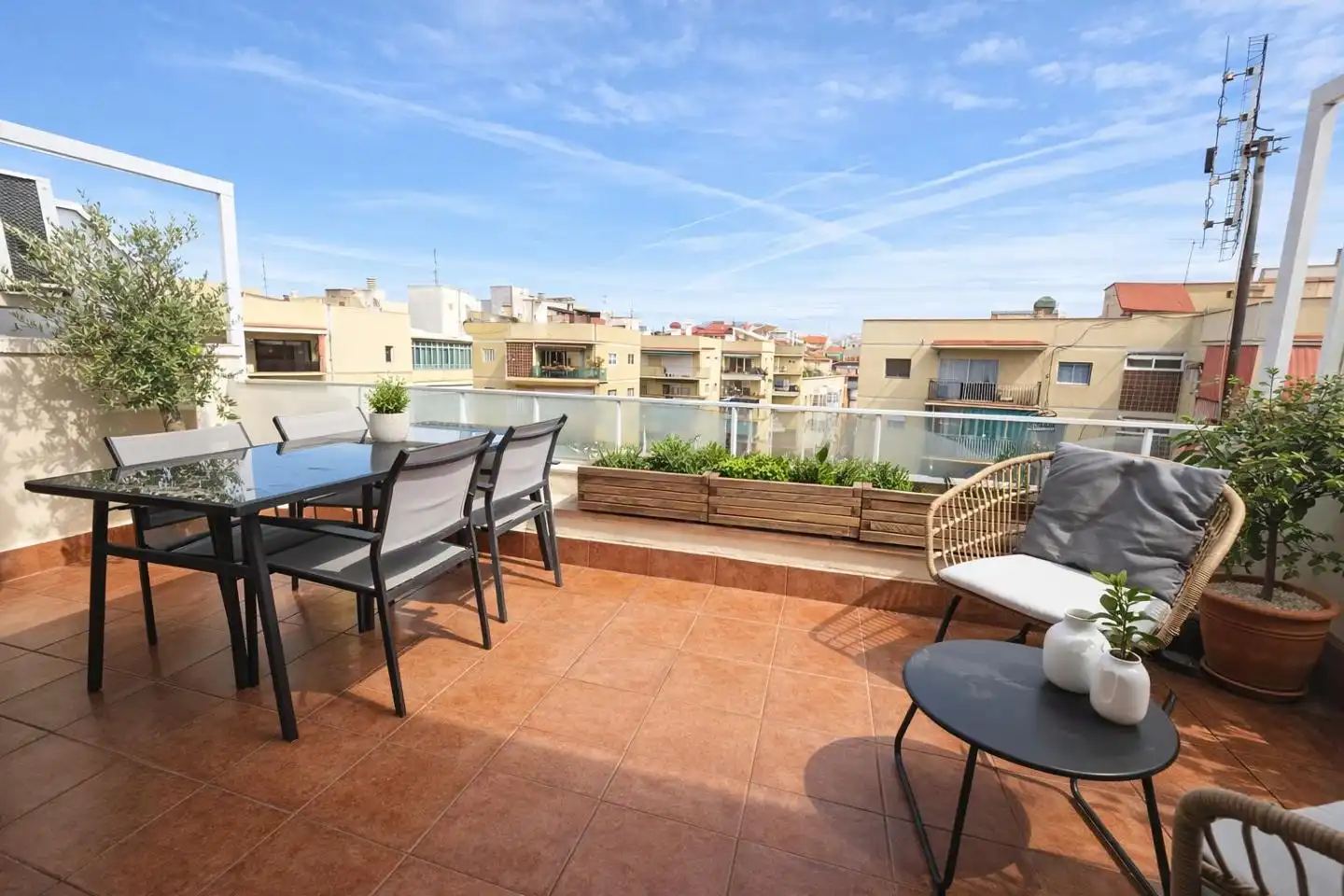Terraza de Ático en venta en  Barcelona Capital con Aire acondicionado y Calefacción