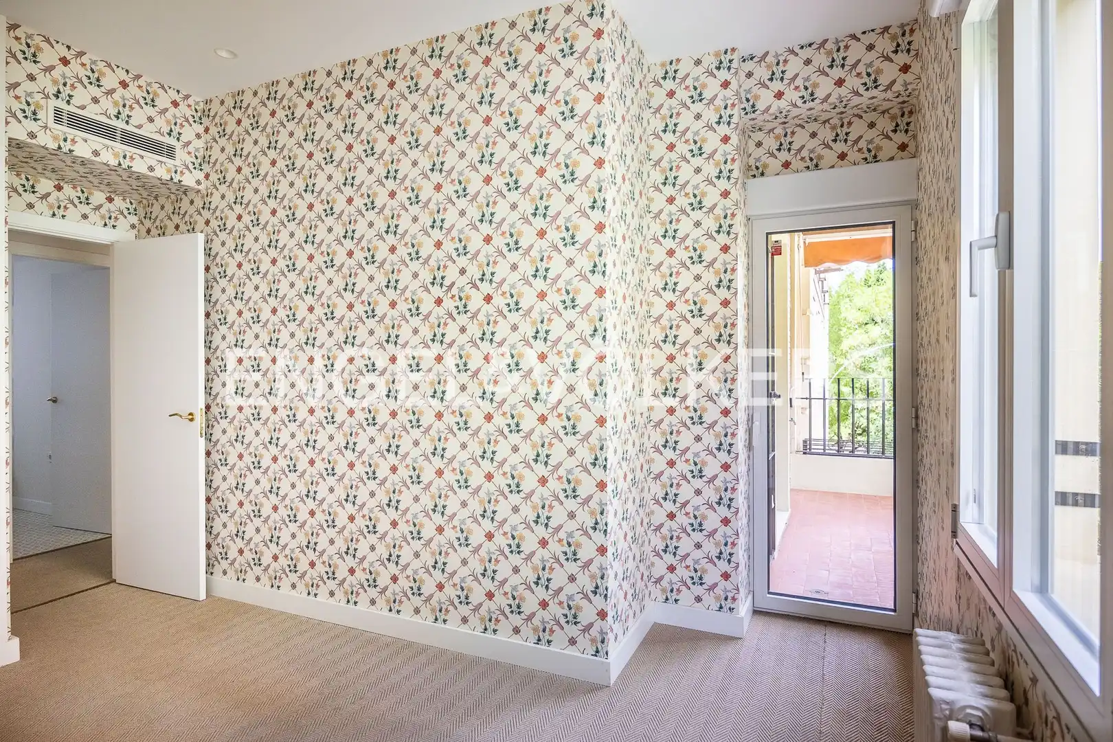 Terrasse von Wohnung zur Miete in Sevilla mit Klimaanlage, Heizung und Parkett