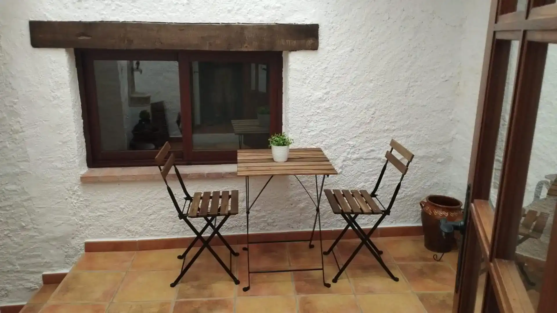 Terrasse von Wohnungen zur Miete in Siles mit Klimaanlage, Möbliert und Waschmaschine